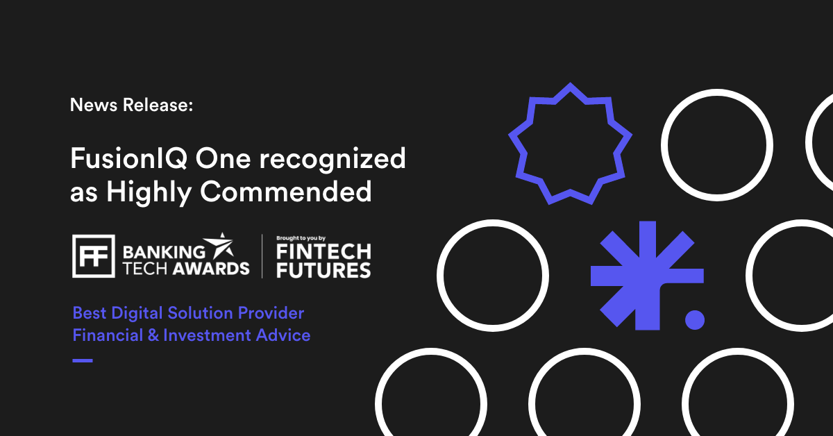 FusionIQ Highly Commended As A Best Digital Solution Provider At ...